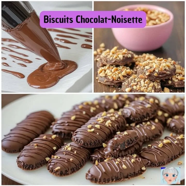 Biscuits Chocolat-Noisette