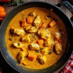 Curry de poulet à la courge