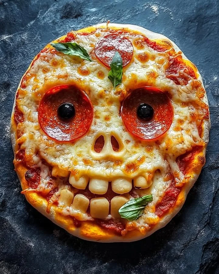 pizza pour le halloween
