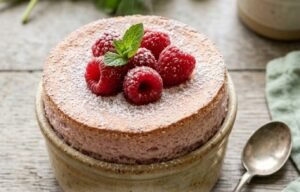 soufflé aux framboises