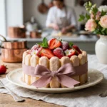 Charlotte aux fraises : recette facile, fraîche et gourmande