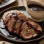 Recette Traditionnelle du Gigot d’Agneau Farci aux Petits Pois