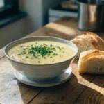 Soupe aux Pommes de Terre et Poireaux – Recette Facile, Crémeuse et Réconfortante